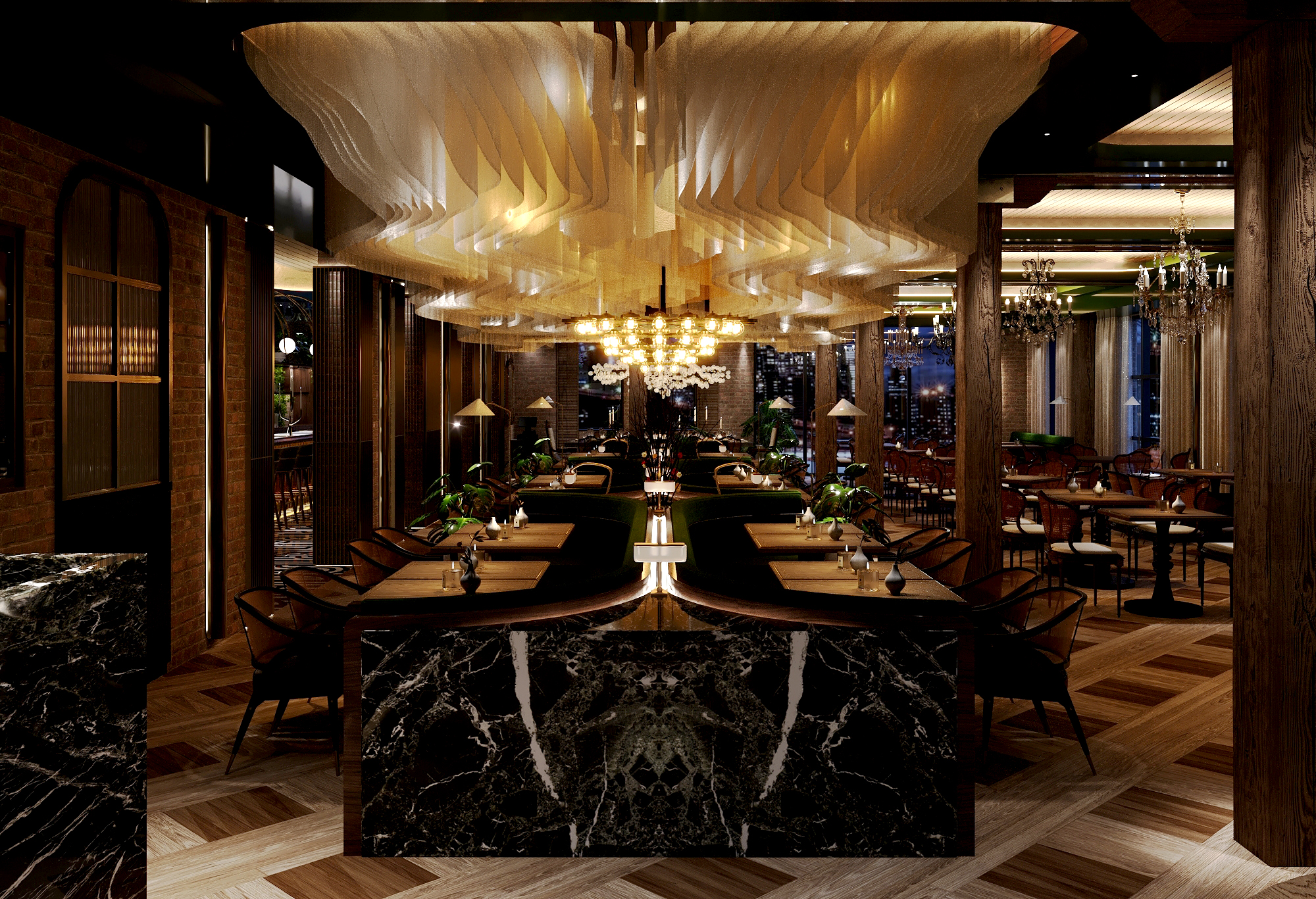 Kent restaurant - restaurant interior design ideas concept